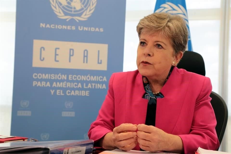 Alicia Bárcena, secretaria general de la Comisión Económica para América Latina (Cepal).
