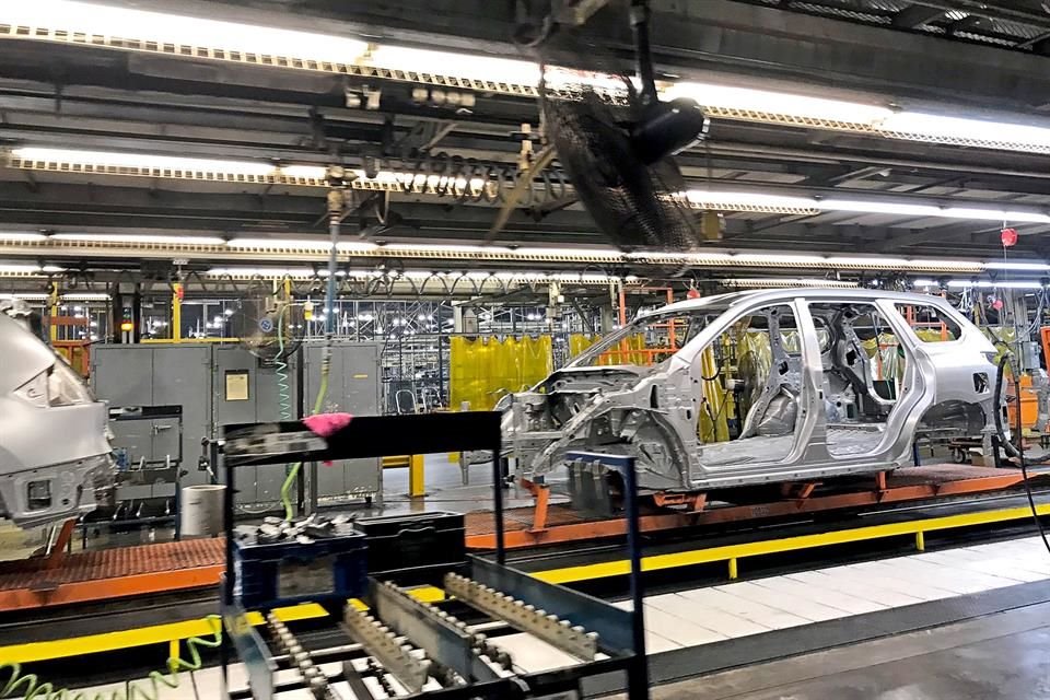 Nissan tuvo una caída en su producción de 5 mil 409 autos o 10.45 por ciento anual.