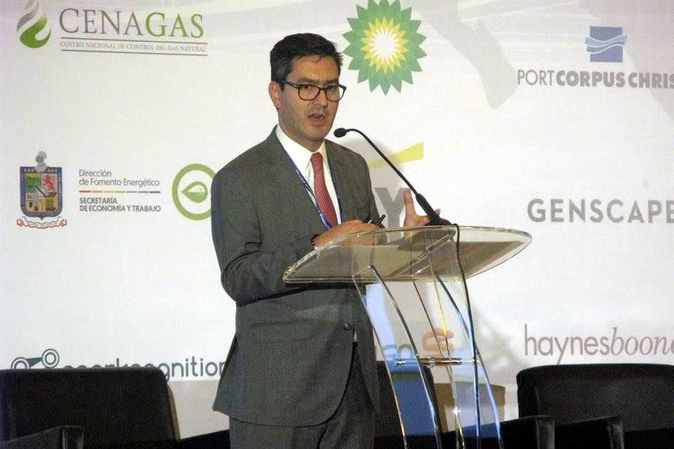 David Madero, director general del Centro Nacional de Control del Gas Natural.