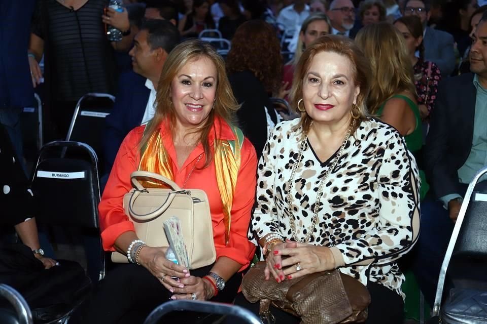 Catalina Farías y Blanca Melo de Sotomayor