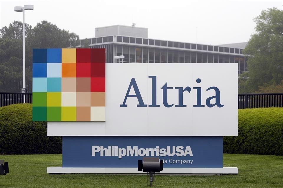 Las acciones de Altria cayeron 6.2 por ciento en Nueva York.