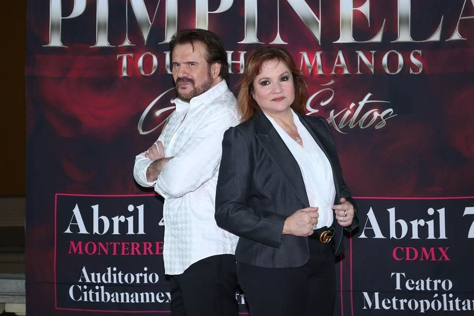 Pimpinela se presentar en Monterrey, el 4 de abril, en Puebla, el  5, y en la Ciudad de Mxico, el 7 de abril.