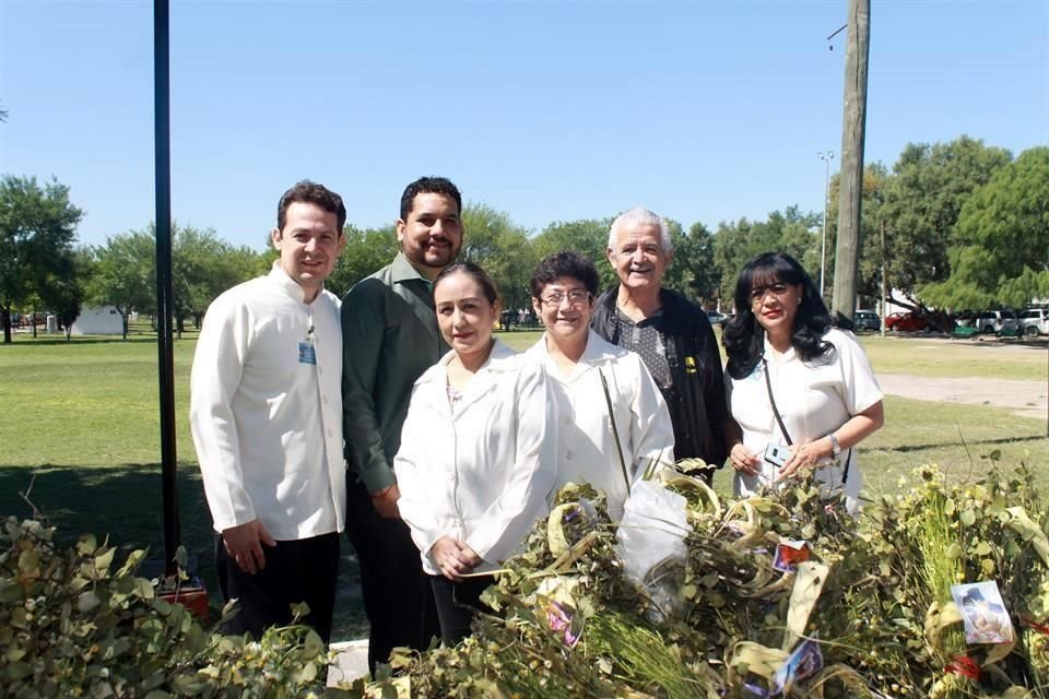 Ricardo González, Francisco Ramos, Angélica Delgadillo, Rosa Irene Treviño, José Gerardo Monsiváis y Diana de la Garza
