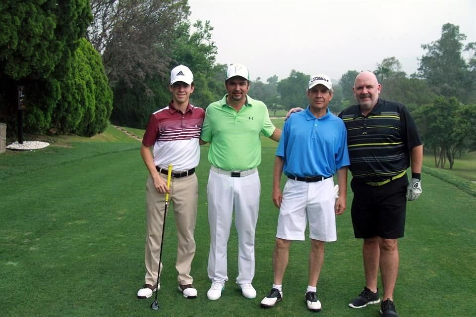 Ramiro Lozano Carrillo, Miguel Rábago Treviño, Jorge Luis Tamez Martínez y Rafael Humberto González Vessi
