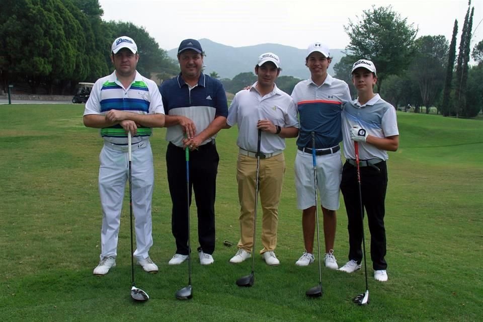 Juan Manuel Graham Morales, Antonio Acosta Garza, Rafael Meza Acosta, Luis Gerardo Cantú Chapa y Pablo González Villarreal