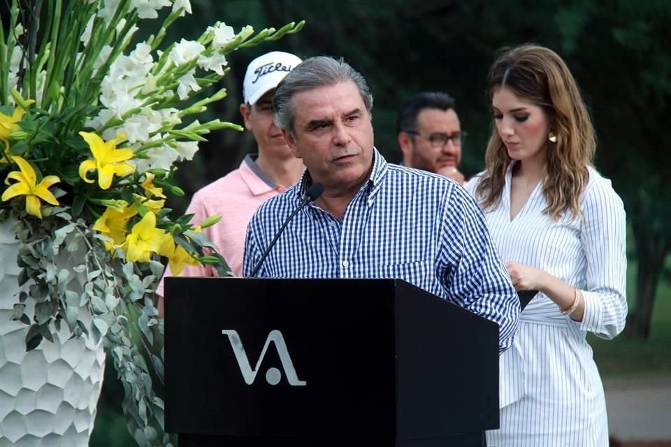 Adrián Martínez Rodríguez presidente del club de golf Valle Alto