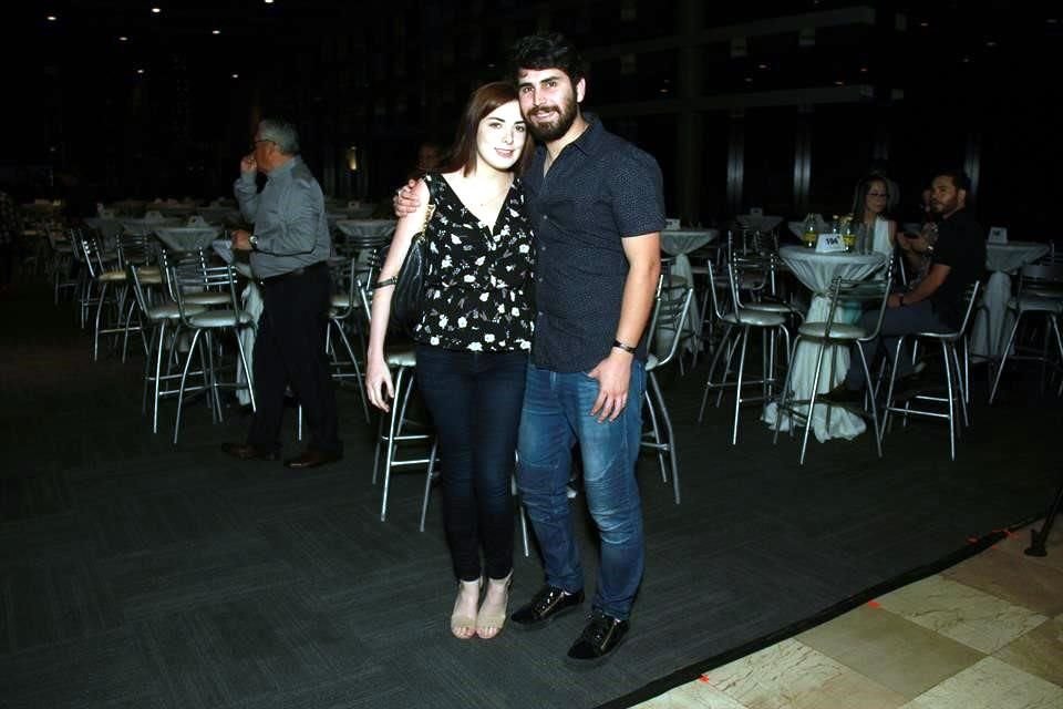 Valeria Pearce y Daniel González