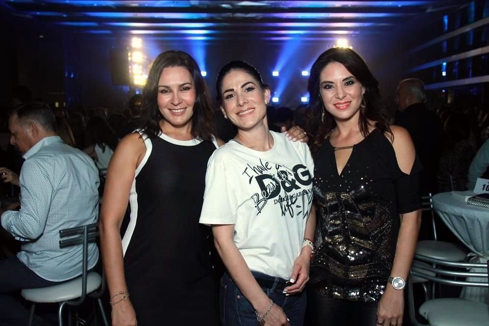 Leticia Brandi de Rodríguez, Lupita Grajales y Gaby Ramírez Segovia