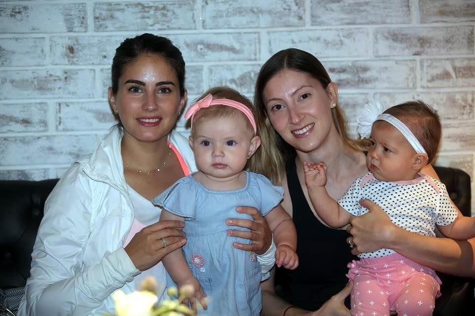 Melina Andres y Melina Petrochi, Anibi Zambrano y Anibi Barragán