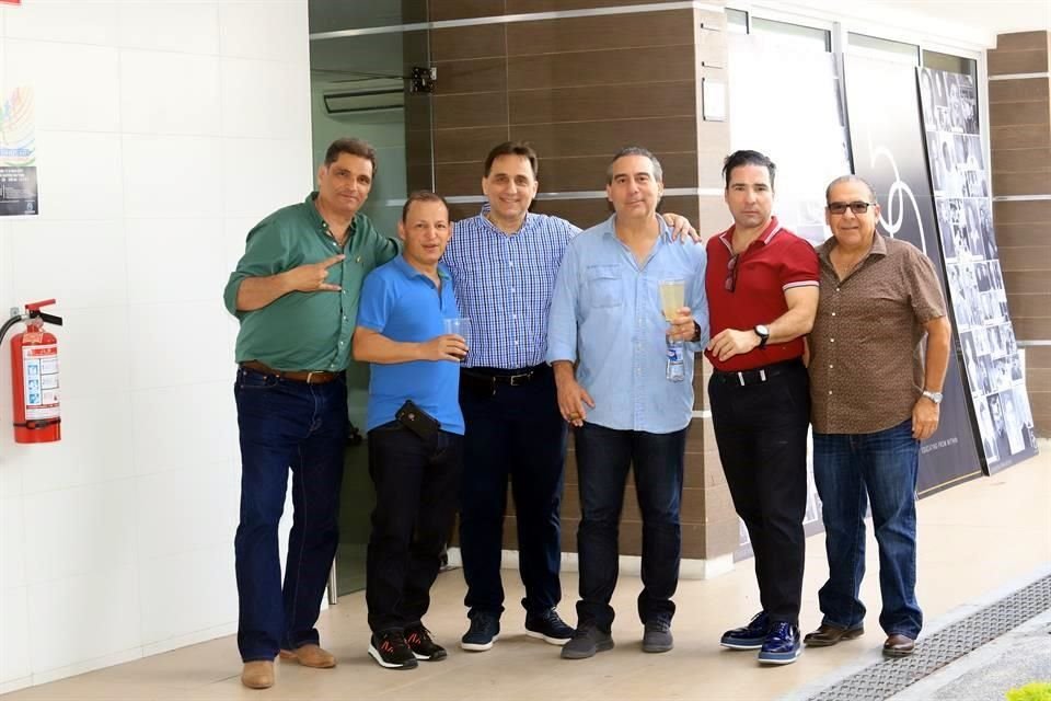 Luis Marcos, Javier Iriondo, Fernando Kalife, Alberto Garza, Miguel José Garza y Armando Treviño