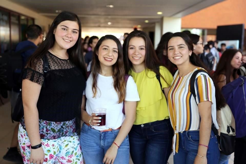 Kathia Arrambide, Frida Sofía Salas, Katia González y Valeria Ibarra