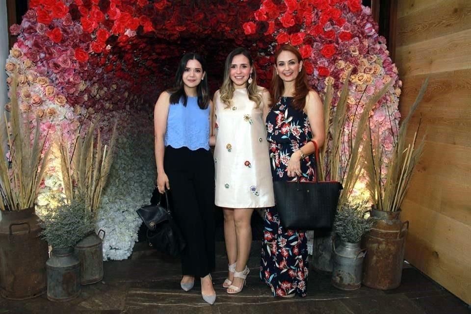Isabel Quiroga, Fabiola Ayala y Marcela Rivera