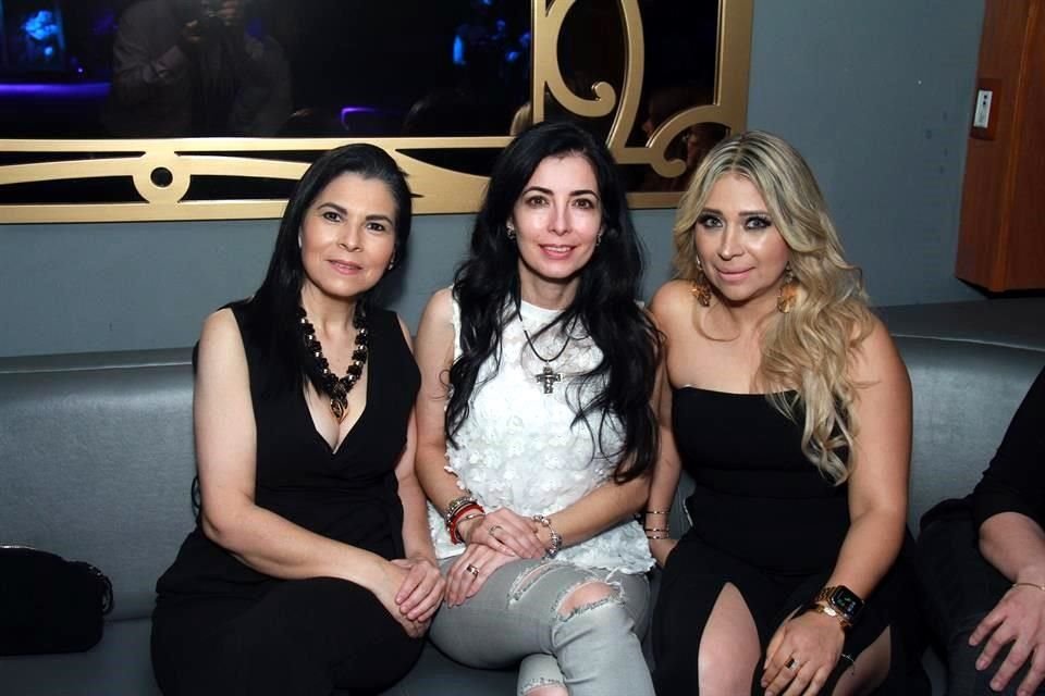 Martha Villarreal, Edda Garza y Ana Cristina Urtega