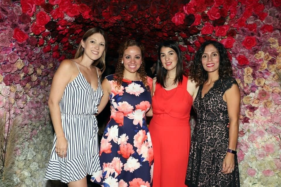 Sonia Jiménez, Sissy Mena, Cecilia García y Verónica Moreno