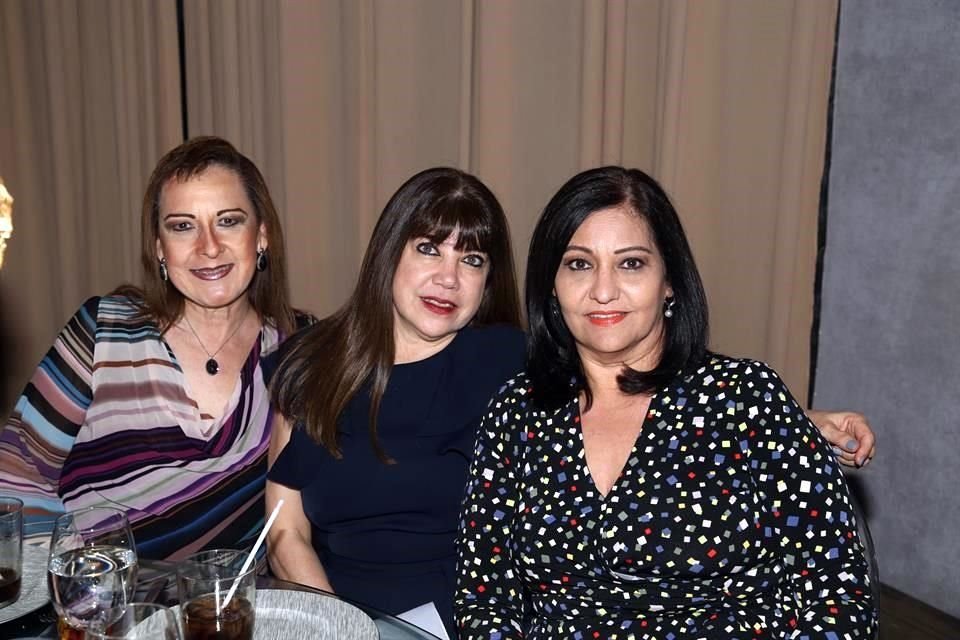 Diana Serna Rendón, Astrid García y Hermila Villarreal