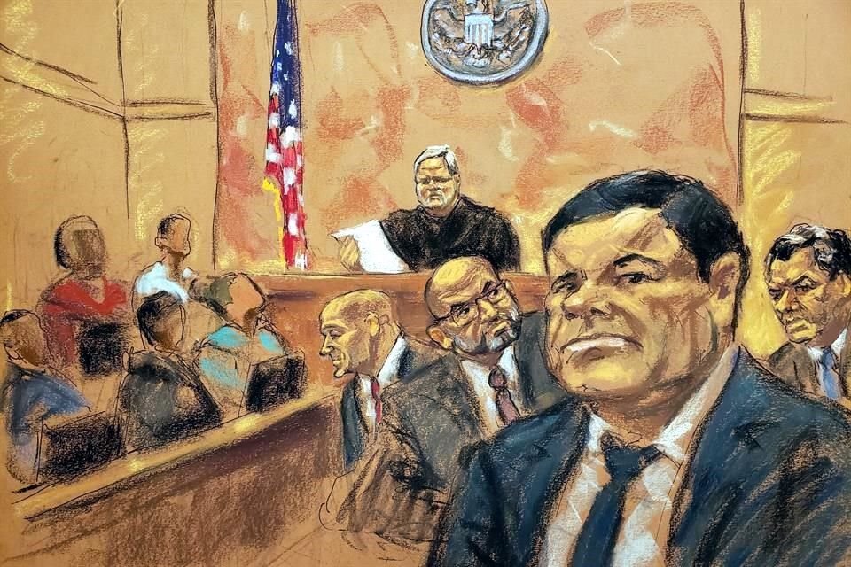 Juez de Nueva York pospuso fecha de sentencia contra Joaquín 'El Chapo' Guzmán del 25 de junio al 17 de julio.