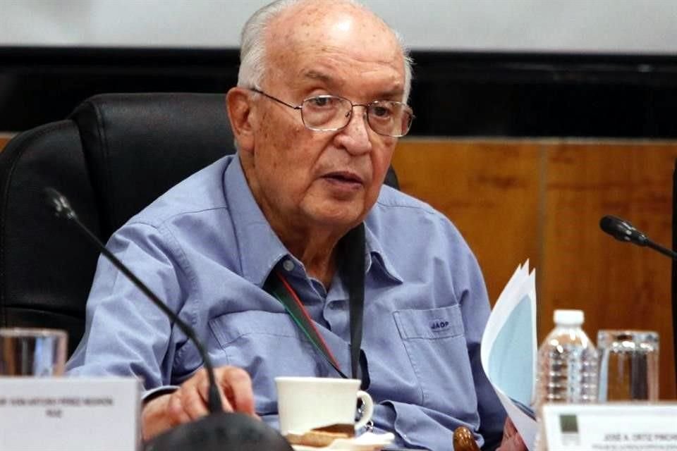 José Agustín Ortiz Pinchetti, titular de la  Fiscalía Especializada para la Atención de Delitos Electorales.