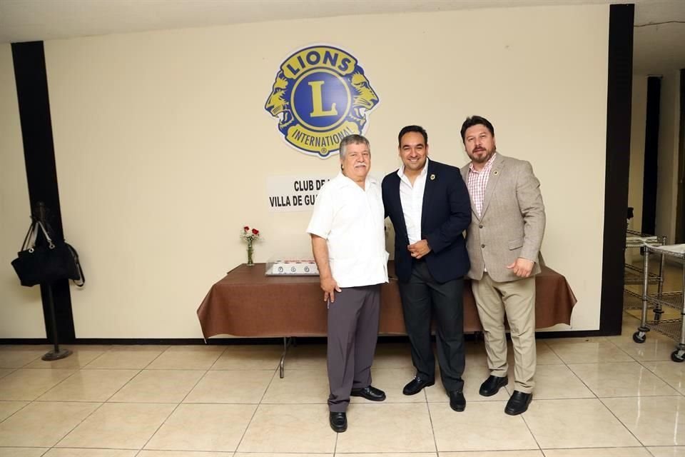 Alfonso Oviedo Villarreal, Rafael Cienfuegos y Alfonso Ramos Gómez