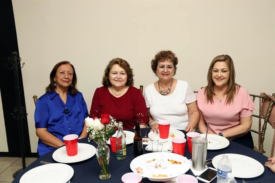 Francis Flores de Oviedo, Linda Garza de Navarro, Alicia de Chapa y Silvia González