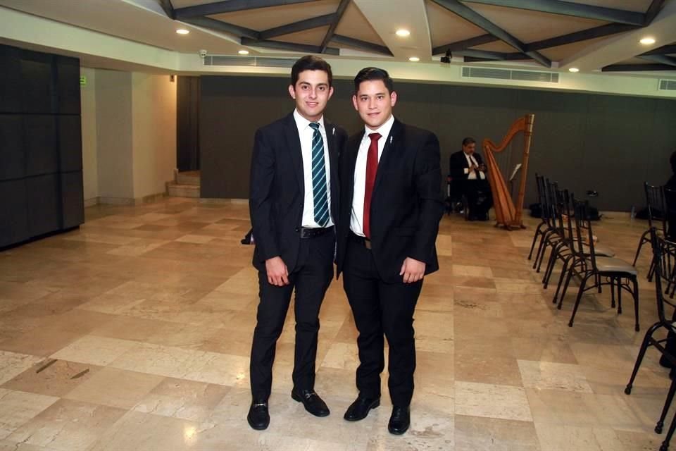 Daniel Escobar y Eduardo de la Garza