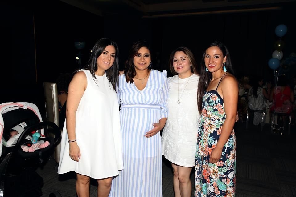 Mayra Sánchez, Keyvi Triana de Madero, Lila Ordóñez y Rocío Puente