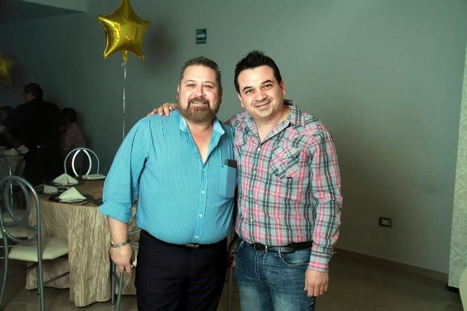 Carlos Tamez y Hernán Garza