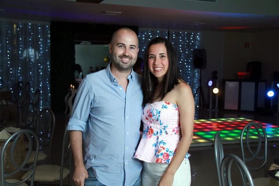 Daniel Rodríguez y Yuly Flores