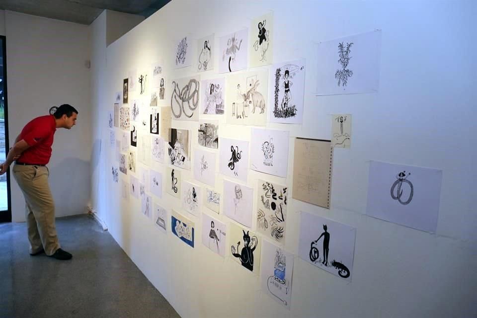 La exposición de Regina Hoyos fue realizada en la Galería Emma Molina.