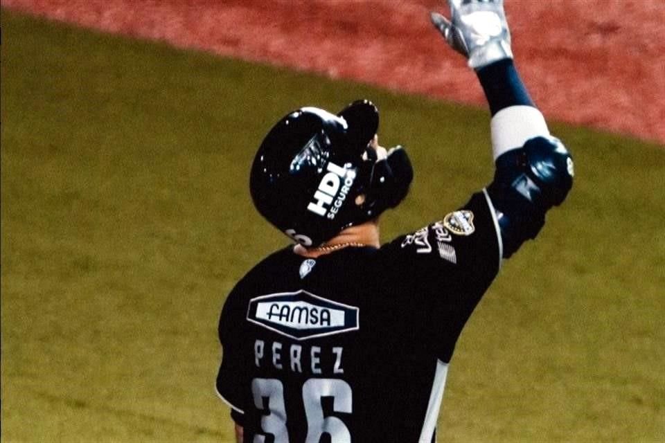 Félix Pérez aportó dos jonrones.