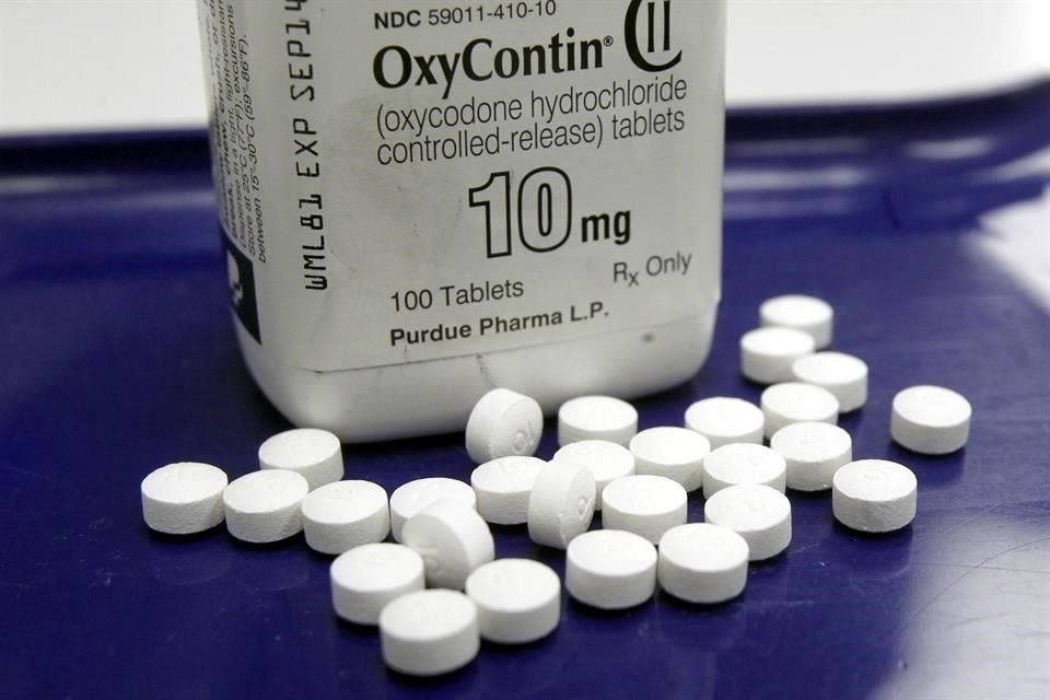 Píldoras de OxyContin que, según demandas, fueron las que comenzaron la epidemia de opioides en los años noventa.