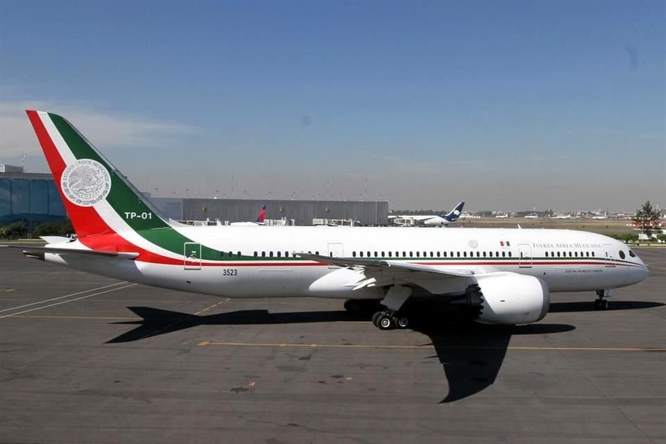 Se anunció que la Fuerza Aérea Mexicana resguardará ahora la aeronave que volverá al País tras ser enviada a California.