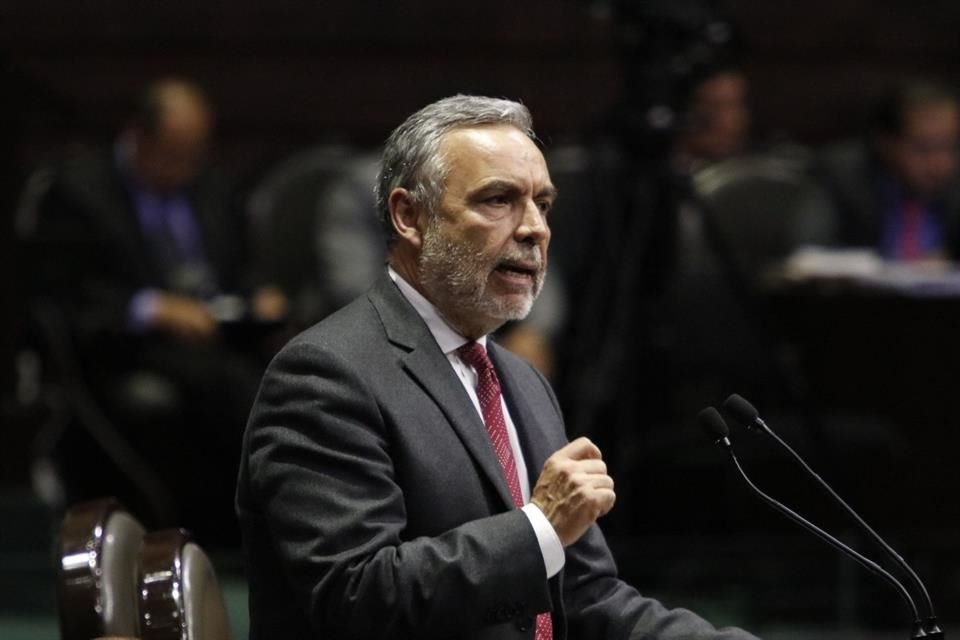 Alfonso Ramírez Cuéllar, presidente de la comisión de Presupuesto y Cuenta Pública de la Cámara de Diputados.