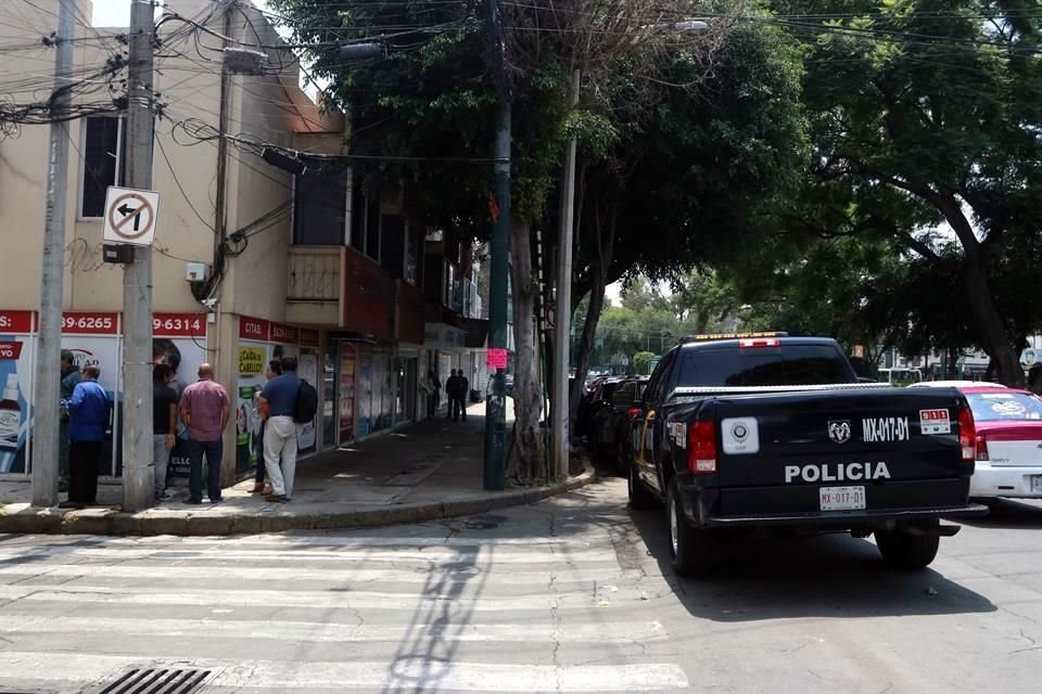 Un hombre relacionado con un robo a cuentahabiente fue detenido en la Colonia Piedad Narvarte, en Benito Juárez.