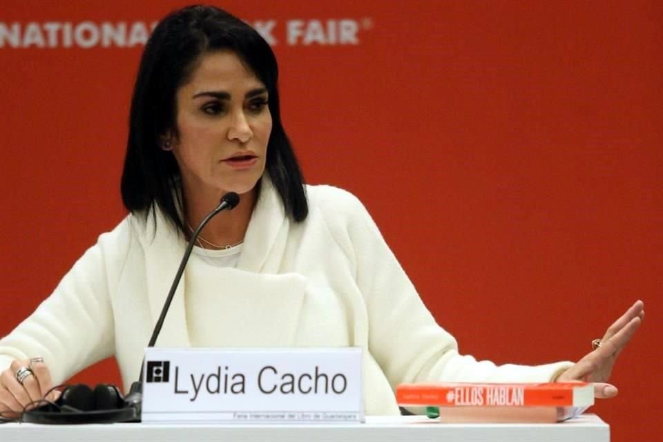 Lydia Cacho, periodista.