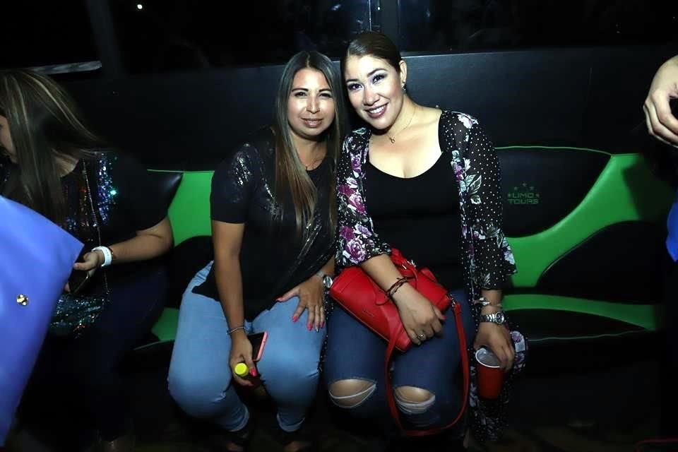 Nidia Martínez y Mayra Sauceda