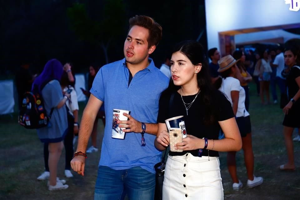 Mauricio Guzmán e Ingrid Amaya