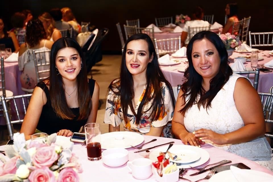 Mariana Leal, Griselda Garza y Alexandra García