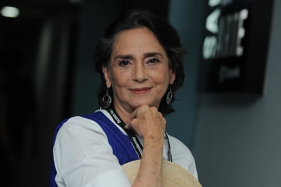 La actriz presentó el martes en el Festival de Cine de Monterrey su documental 'Se Construyen Sueños'