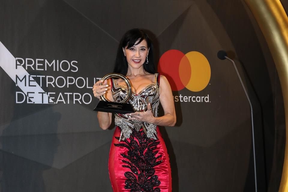 Susana Zabaleta Mejor se llevó el galardón a actuación femenina principal en un musical.