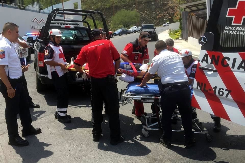 Alexa fue auxiliada tras caer de una de las Torres Mizza, en el sector de Las Privanzas, y trasladada a un hospital.