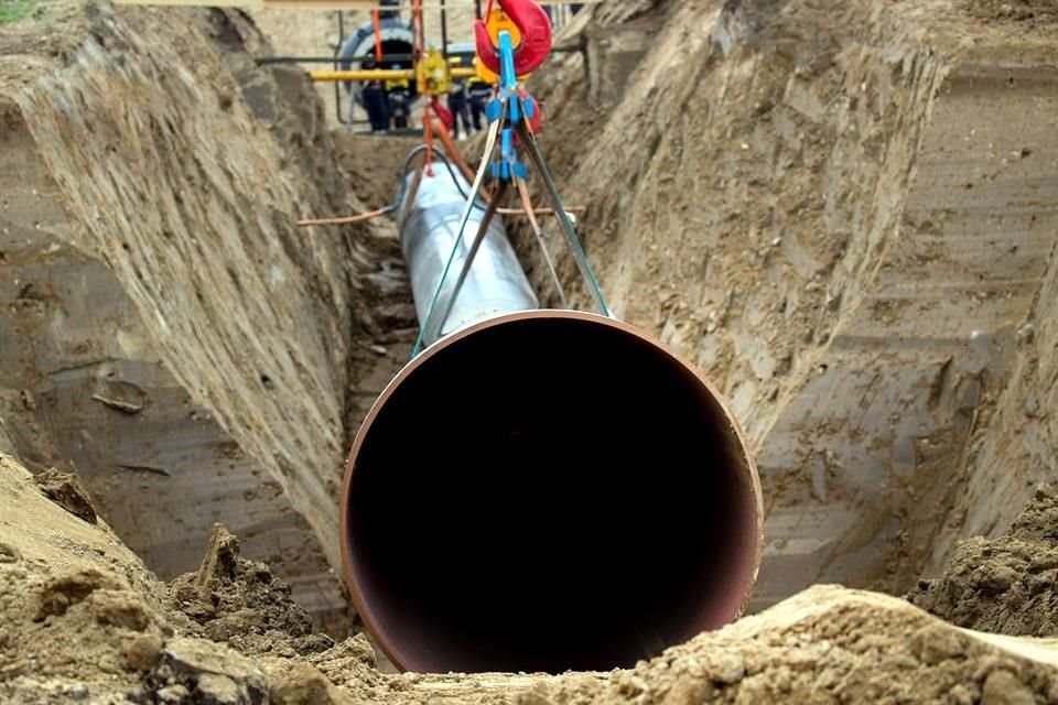 El gasoducto Cuxtal l busca llevar hasta 24 millones de pies cbicos de gas natural al sureste del Pas.