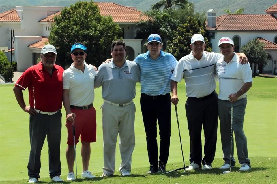 Eduardo Diez, Humberto Falcon, David Farías, Alejandro Cortázar, Felipe Neri y Samuel Rubio