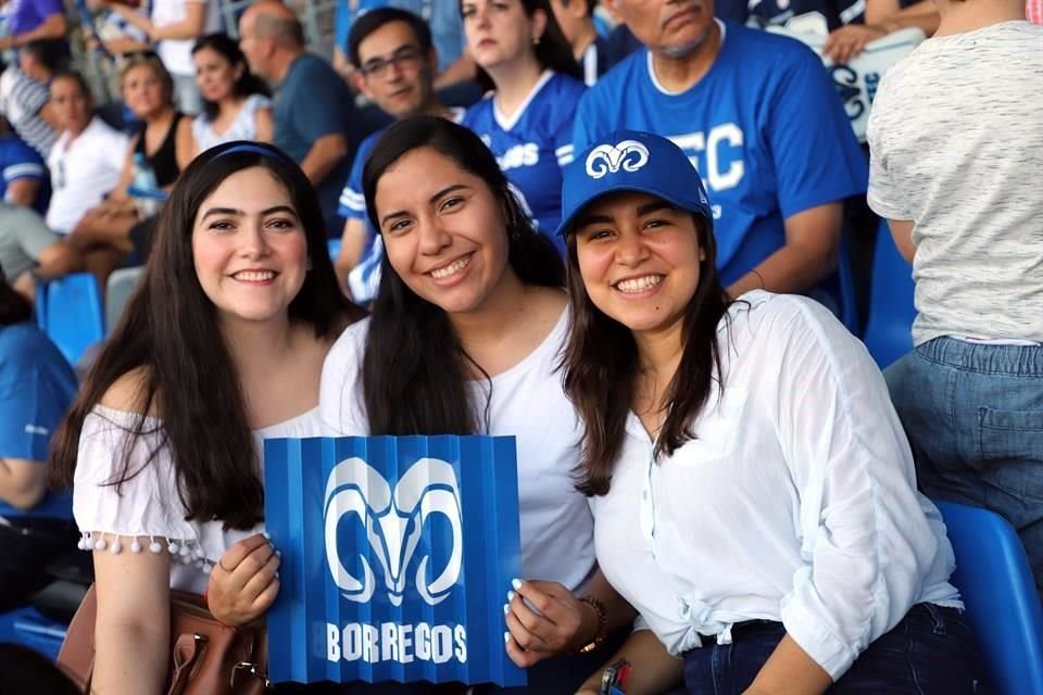 Corina Beltrán, Giovana Ramírez y Marisol López