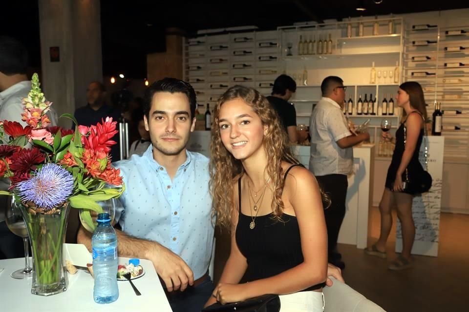 Federico Alatorre y Vanessa Arnaud