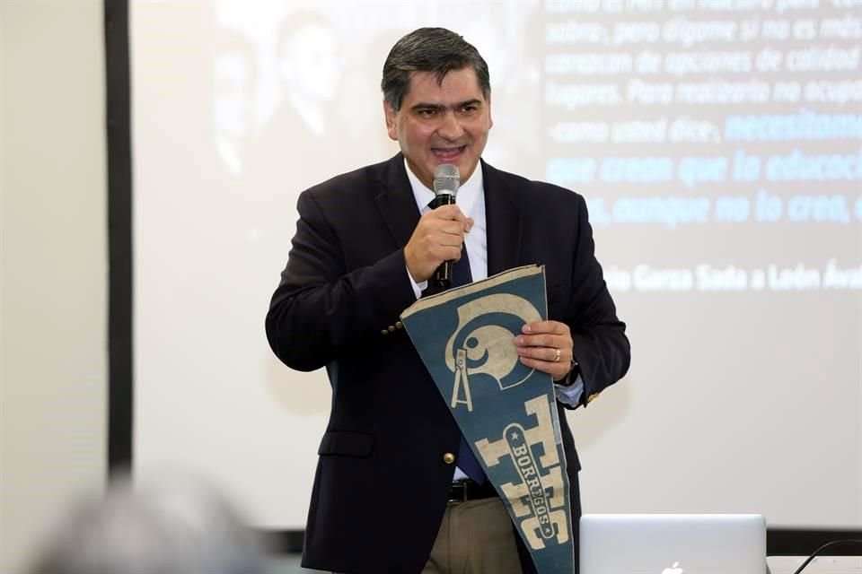David Garza, rector del ITESM
