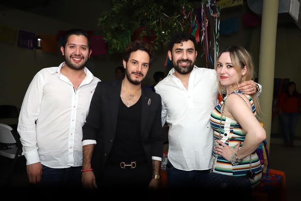 Juan Carlos Riva, Diego Elizondo, Romeo Gerardo Ramos Cantú y Brenda de la Fuente