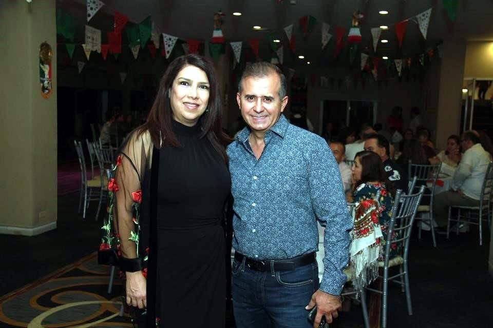 Mayra Garza y Luis Quiroga