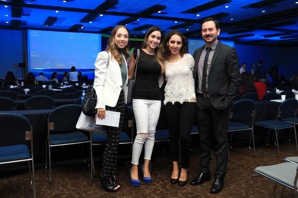 Nadya Garza, Celina Meraz Karina Sánchez y Yturiel de la Peña