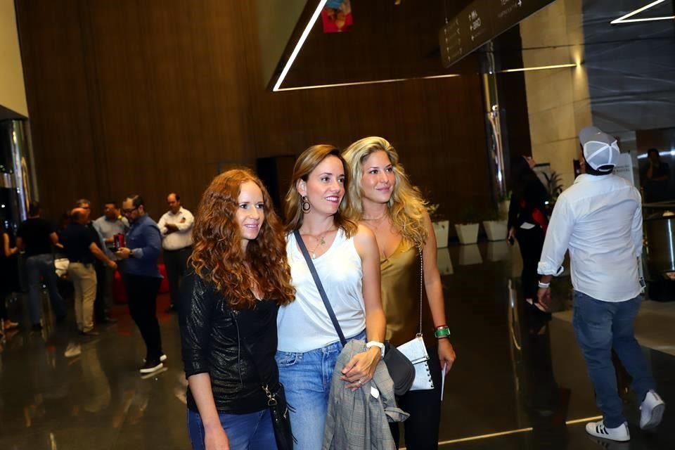 Luz Guedea, Julieta Carmona y Celina Ramos
