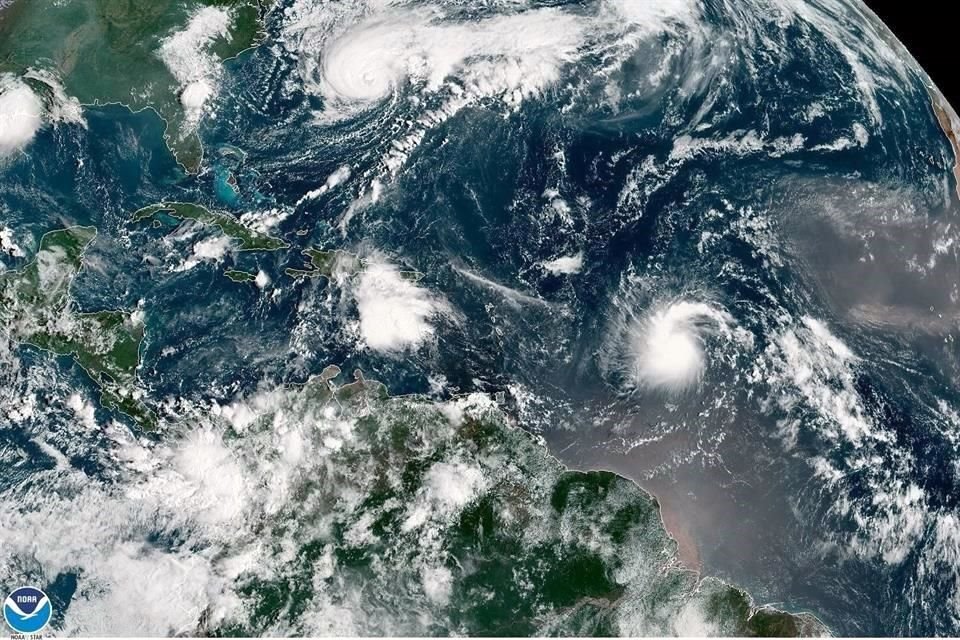 El Centro Nacional de Huracanes de EU informó de la formación de la tormenta tropical 'Jerry' que avanza hacia las Islas Sotavento.